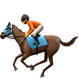 horse-racing Emoji apple