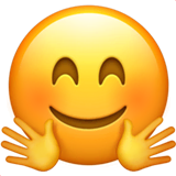 hugging-face Emoji apple