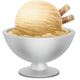 ice-cream Emoji apple