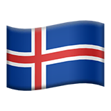 iceland Emoji apple