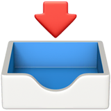 inbox-tray Emoji apple