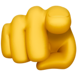 index-pointing-at-the-viewer Emoji apple