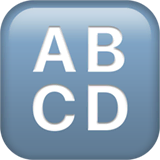 input-latin-uppercase Emoji apple