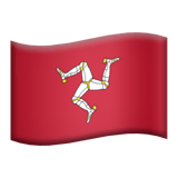 isle-of-man Emoji apple