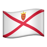 Flagge von Jersey on Apple