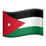 🇯🇴 Flag: Jordan Emoji on Apple macOS and iOS iPhones