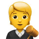 judge Emoji apple
