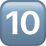 keycap-10 Emoji apple