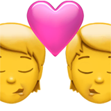 kiss Emoji apple