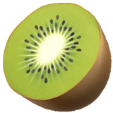 kiwi-fruit Emoji apple
