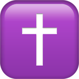 latin-cross Emoji apple