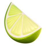 lime Emoji apple
