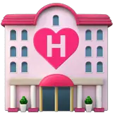 🏩 Hôtel pour couples Émoji sur Apple macOS et iOS iPhones
