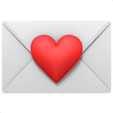 love-letter Emoji apple