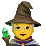 mage Emoji apple