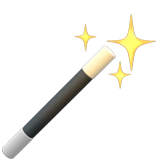 magic-wand Emoji apple