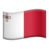 malta Emoji apple