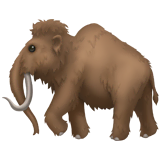 mammoth Emoji apple