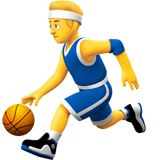 man-bouncing-ball Emoji apple