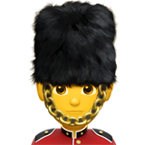 man-guard Emoji apple