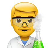 man-scientist Emoji apple