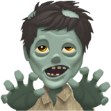 man-zombie Emoji apple