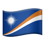 marshall-islands Emoji apple
