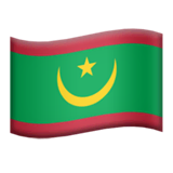mauritania Emoji apple