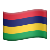 mauritius Emoji apple