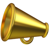 megaphone Emoji apple