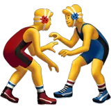 Men Wrestling on Apple