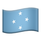 micronesia Emoji apple