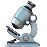 microscope Emoji apple