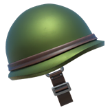 military-helmet Emoji apple