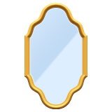 Mirror Emoji on Apple macOS and iOS iPhones