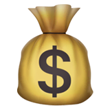 money-bag Emoji apple