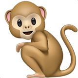 🐒 Monkey Emoji on Apple macOS and iOS iPhones