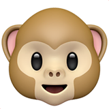 monkey-face Emoji apple
