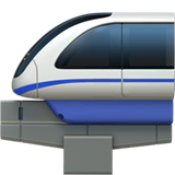 monorail Emoji apple