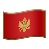 montenegro Emoji apple
