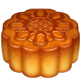 moon-cake Emoji apple