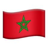 morocco Emoji apple