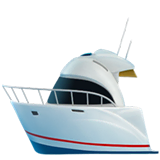motor-boat Emoji apple