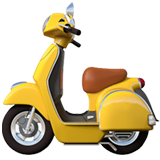 motor-scooter Emoji apple