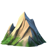 ⛰️ Mountain Emoji on Apple macOS and iOS iPhones