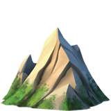 mountain Emoji apple