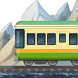 🚞 Mountain Railway Emoji on Apple macOS and iOS iPhones