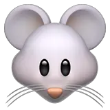 🐭 Cara de rato Emoji nos Apple macOS e iOS iPhones