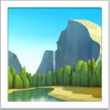 🏞️ Национальный парк Эмодзи на Apple macOS и iOS iPhone