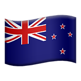 new-zealand Emoji apple